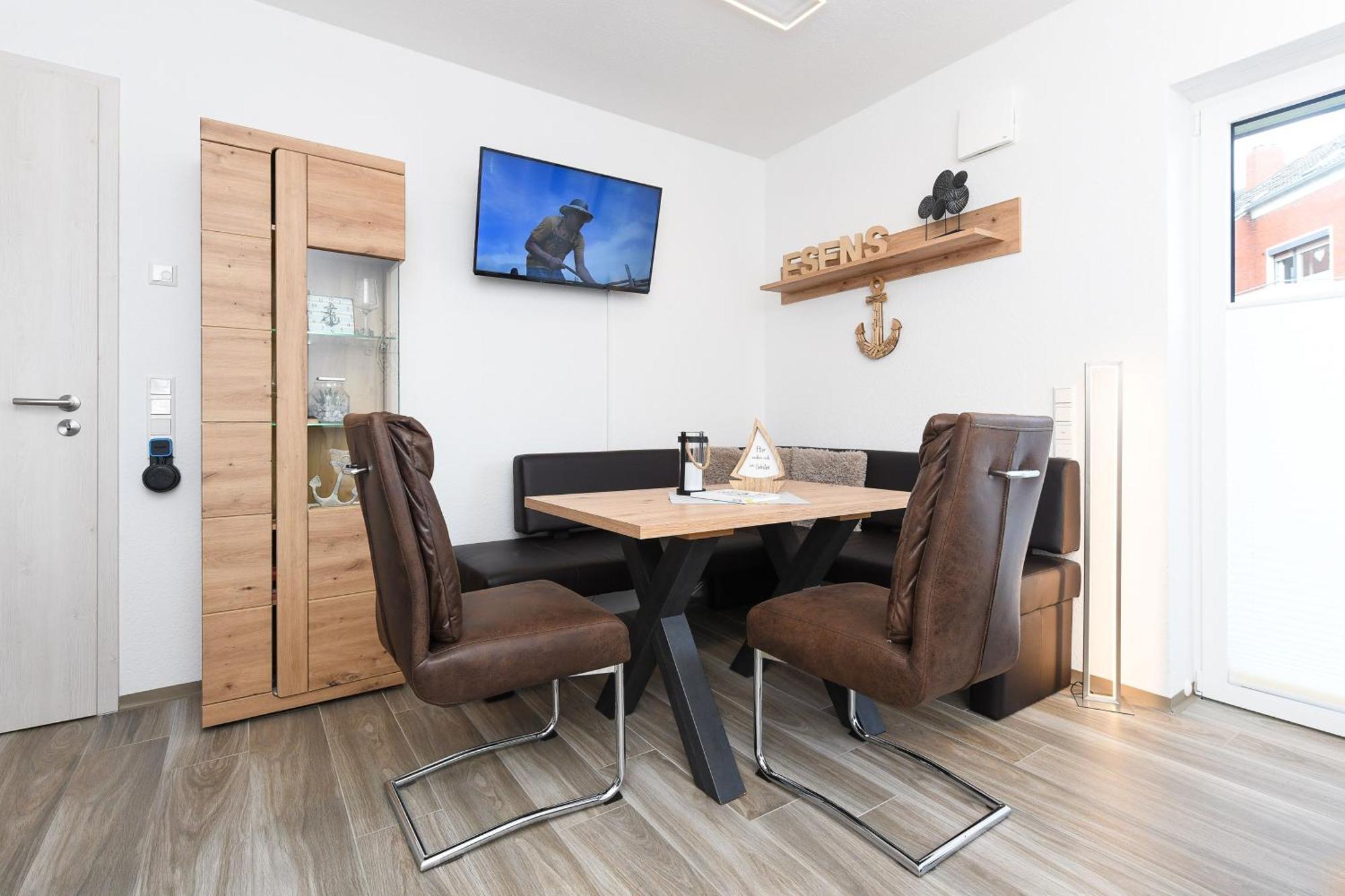Ferienwohnung Ankerpause Esens Bagian luar foto